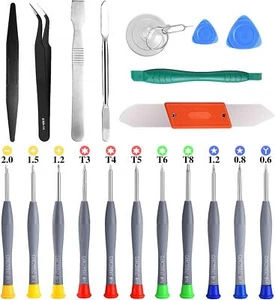 21Pcs Precision Screwdriver Set Magnetic, Repair Tools Kit For Fix Pho - Picture 1 of 7