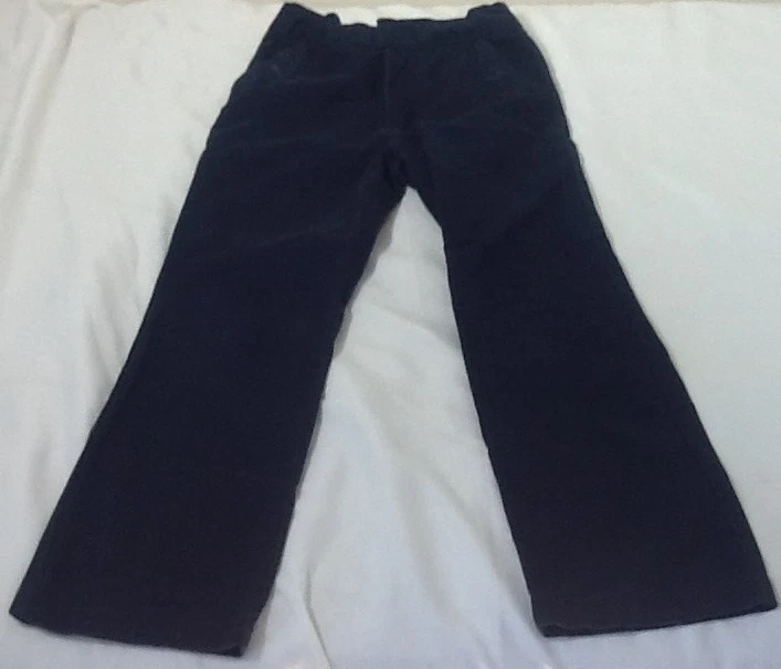 St890 Genuine School Uniform Girls Navy Blue Pants Size 8 - Image 1 of 4