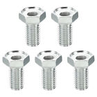 5pcs M14x2 to M10x1 Hex Thread Reducing Connector Nut Screw Sleeve Adapter 32mm