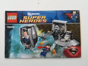 Lego Instructions - 76009 Superman Black Zero Escape & Stickers - Picture 1 of 4