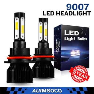 For Nissan Frontier XE SE Cab Pickup 2001-2024 9007 LED Headlight Hi/Lo Bulbs 2x - Image 1 of 4