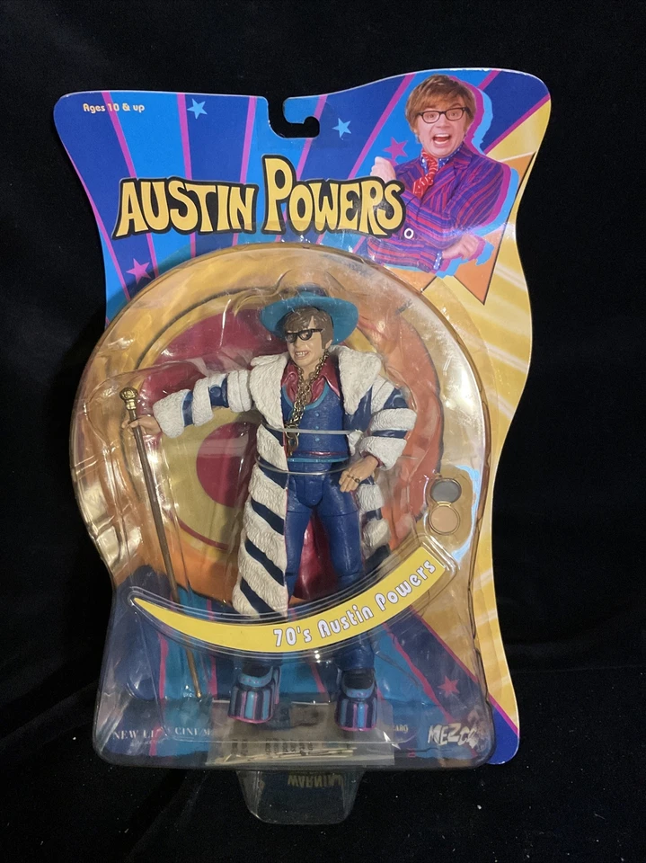 Mezco 70s Austin Powers Action Figure