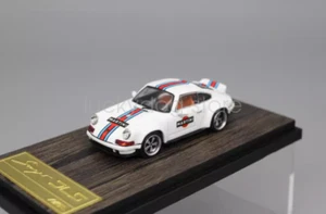 HKM 1:64 Scale Singer DLS 911 964 Classic Racing Sports Model Diecast Metal Car - Picture 1 of 9