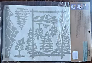 Mountain Majesty Iron-on Velvet Scrapbook & Fabric Embellishments - NagPosh -NLA - Picture 1 of 4