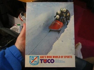PUZZLE A SQUADRE BOB VINTAGE 1972 WIDE WORLD OF SPORTS ABC'S WIDE WORLD OF SPORTS GERMANIA NUOVO - Foto 1 di 13