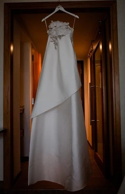 ПОТРЯСАЮЩЕЕ свадебное платье Amsale на заказ размер 10 - Изображение 1 из 4