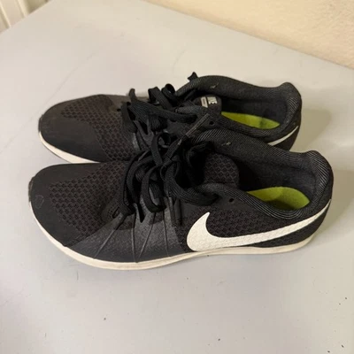 Nike Zoom Rival Women's 6 Black Running Athletic Shoes Narrow Well Worn - Image 1 of 4