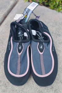 Body Glove Riptide III Damen-Wasserschuhe schwarz/pink Größe 8 US neu mit Etikett - Bild 1 von 4