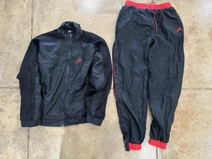 Vintage 1989 Nike Air Jordan Flight Suit Tracksuit Jacket & Pants 80’s - Picture 1 of 10