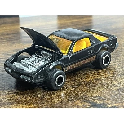 Majorette Pontiac Firebird Black Trans Am No293 France 1:62 Diecast - Image 1 of 4