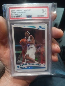 2004-05 Topps Chrome Refractor #213 Louis Williams Rookie Card SN#336/999 PSA 9. - Picture 1 of 3