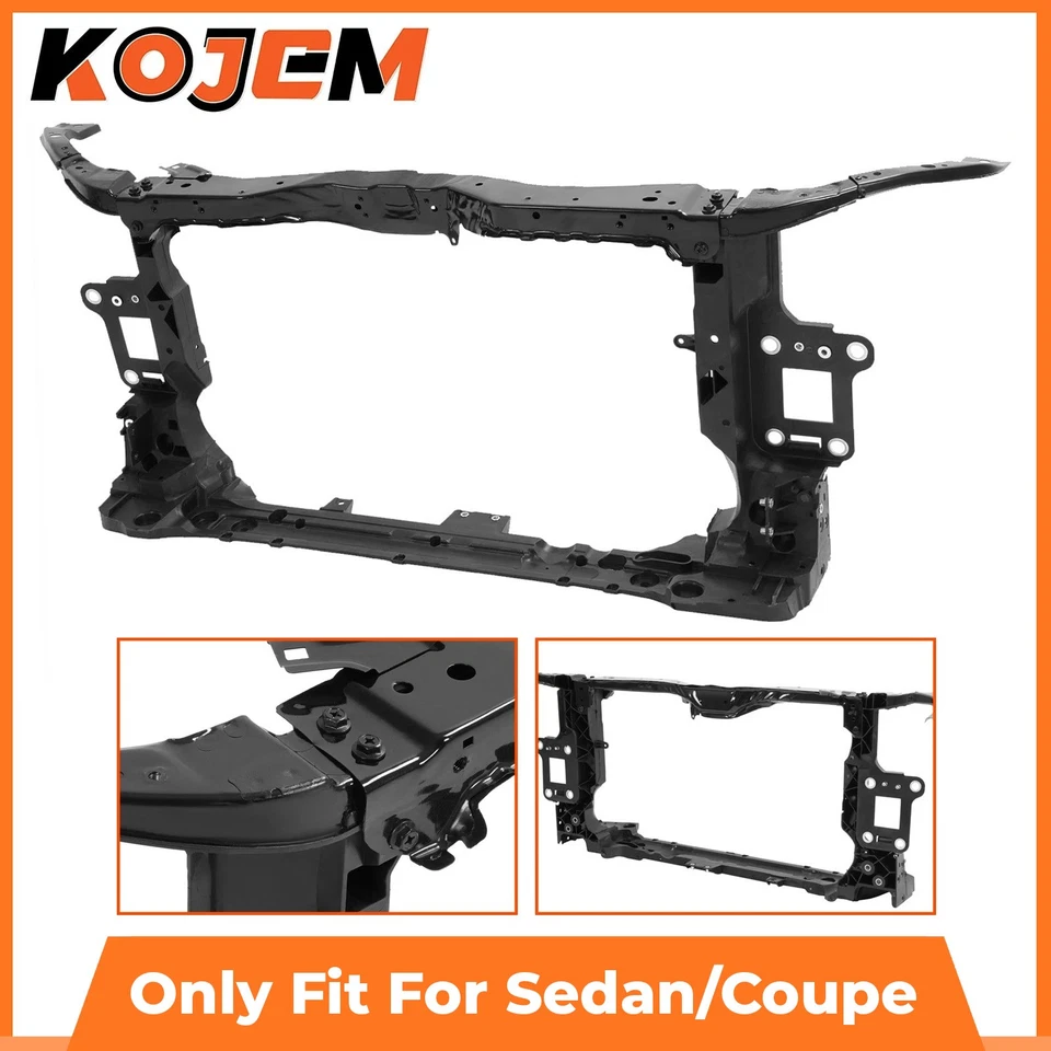 Conjunto de soporte de núcleo de radiador delantero para Honda Civic Sedán LX DX EX 2016-2019 Foto 1 de 4