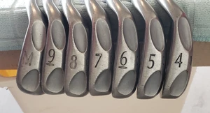 SET OF  7 TOMMY ARMOUR TI/100 PURE TITANIUM CAVITY BACK  IRONS 4-PW EXCELL AZ925 - Picture 1 of 6