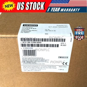 New Siemens 6ES7288-1CR40-0AA0 6ES7 288-1CR40-0AA0 SIMATIC S7-200 SMART CPU CR40 - Picture 1 of 2