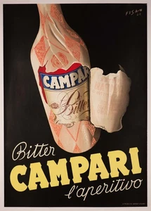 Campari by Carlo Fisanotti done in 1948 original RARE ! - Picture 1 of 3