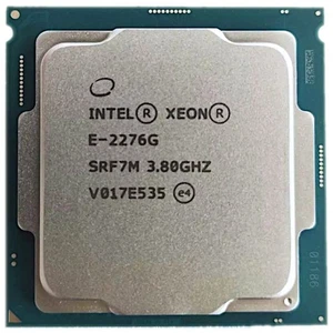 Processeur processeur Intel Xeon E-2276G 3,80 GHz 12 Mo 6 cœurs LGA 1151/Socket H4 SRF7M - Photo 1/2