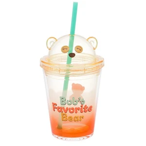 USJ Minions Tim ストロー付きタンブラー 320mL H16.5cm Universal Studios Japan - Picture 1 of 2