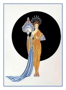 Goddess Athena ERTE, Romain de Tirtoff  Counted Cross Stitch Chart Pattern - Picture 1 of 3