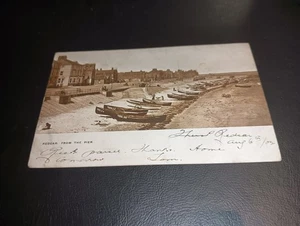 Frühe Ansicht vom Pier, REDCAR, Yorkshire - Bild 1 von 2