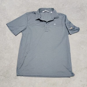 Camisa Polo Travis Mathew Para Hombre Grande Negra Gris Moderna Golf ROBERT MONDAVI BODEGA - Imagen 1 de 9