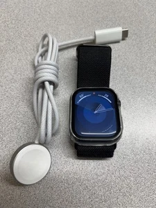 Apple Watch Series 9 41 mm aluminium 64 Go minuit GPS uniquement A2978 - Photo 1 sur 10
