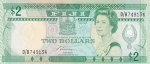 Billete FIJI 2 dólares 1987 P-87a UNC - Imagen 1 de 4