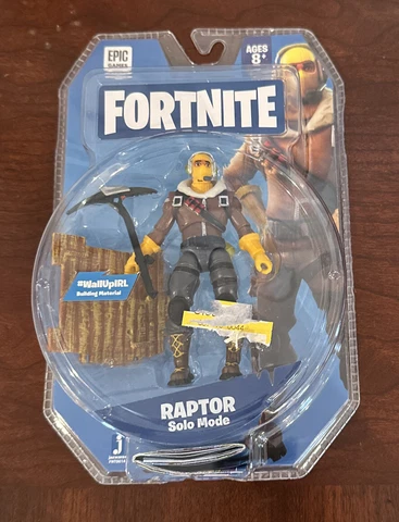 Fortnite RAPTOR Solo Mode Action Figure Jazwares Epic Games 2018 - 4.25" NEW a2 Cover