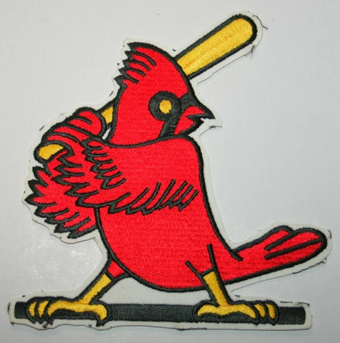ST LOUIS CARDINALS Large 6" Uniform Jersey Jacket PATCH Sew/Iron On NEW Baseball Cover