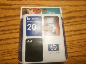 HP 20 - C6614DN Black Ink Cartridge EXPIRED 2005 - Picture 1 of 4