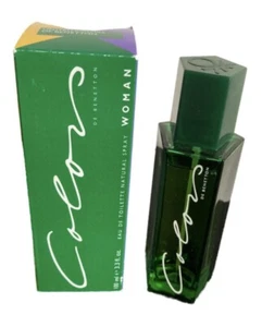Colors De Benetton Perfume 3.3 Fl.oz EDT Spray For Women - Vintage-As-Imaged - Picture 1 of 4