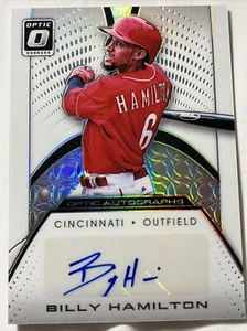 Billy Hamilton 2016 DONRUSS OPTIC AUTOGRAPHS #OABH Cincinnati Reds - Picture 1 of 2