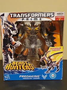 Transformers Prime Beast Hunters Predaking Predacon Leader with Infernum Sword - Picture 1 of 9