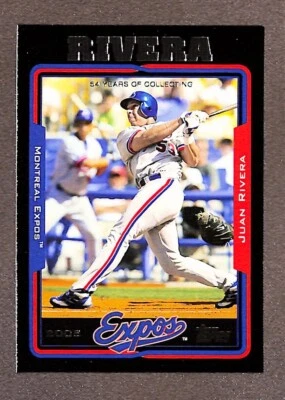 Topps Black #145 2005 Juan Rivera/54 Foto 1 de 3