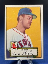 1952 Topps Baseball Card Leo Kiely #54 Boston Red Sox