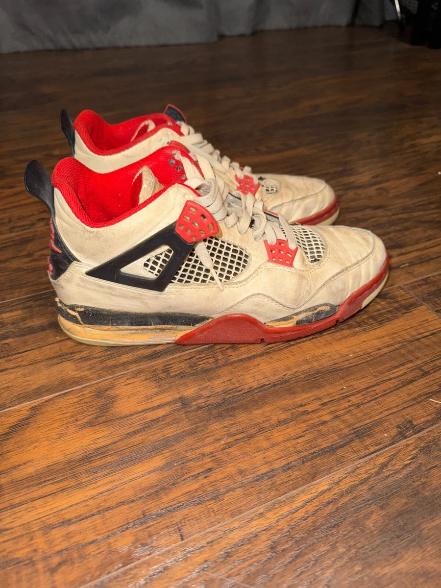 air jordan 4 1989年製 Preços baixos em Jordan 4 OG 1989 Fire Red | eBay