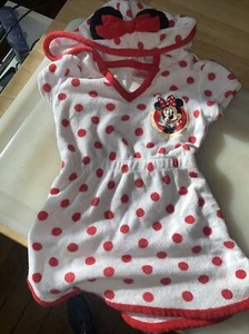 Disney Junior Minnie Bath Robe Girl - Picture 1 of 4