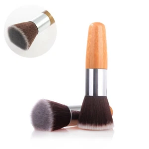Flat Professional Foundation Makeup Cosmetic Brushes Top Brush Blending Kabuki - Picture 1 of 8