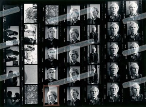 ANDY WARHOL Union Sq. Impresión de contacto de pigmento profesional de fábrica 5 de mayo de 1971 (11"x14") - Imagen 1 de 1