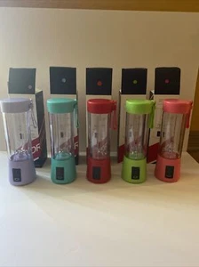 Portable BlenderHousehold Electric Juicer Mini Juicer Cup Small Rechargeable USB - Picture 1 of 9