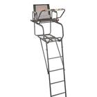 New Sturdy Guide Gear 15.5' Ft Ladder Hunting Tree Stand with Mesh Seat