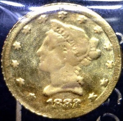 Lote de lingotes de monedas de oro pequeñas de 8 quilates #X3 sin precio base Foto 1 de 3