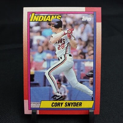 1990 Topps Baseball Card Cory Snyder Cleveland Indians #770 (1A216) - Image 1 of 3