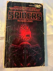 Spiders by Richard Lewis - first signet printing 1980 - vintage horror paperback - Imagen 1 de 5