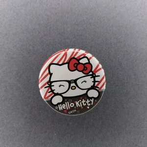 Hello Kitty Nerdy Button 1" Pinback - Picture 1 of 2