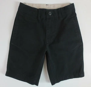 Gap Kids Shorts Size 7 Regular Black School Uniform Shorts Adjustable Waist Boys - Picture 1 of 4