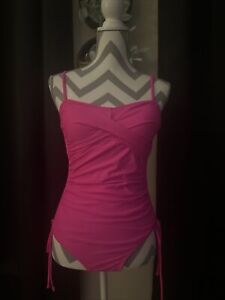 One Piece Bathing Suit Size Small Color Pink!