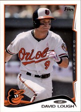 2014 Topps Update Baltimore Orioles Baseball Card #US109 David Lough