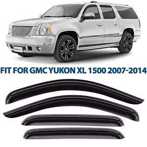 Protectores contra la lluvia para viseras de ventilación sombra para 2007-2014 GMC Yukon XL 1500 - Imagen 1 de 10