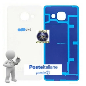 COPRIBATTERIA VETRO POSTERIORE SAMSUNG A3 2016 A310F COLORE BIANCO WHITE - Imagen 1 de 1