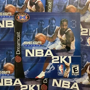 NBA 2K1 SEGA Dreamcast solo manual de instrucciones - Imagen 1 de 3